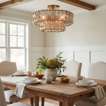 Giha Modern Double-Layer Curved Glass Chandelier