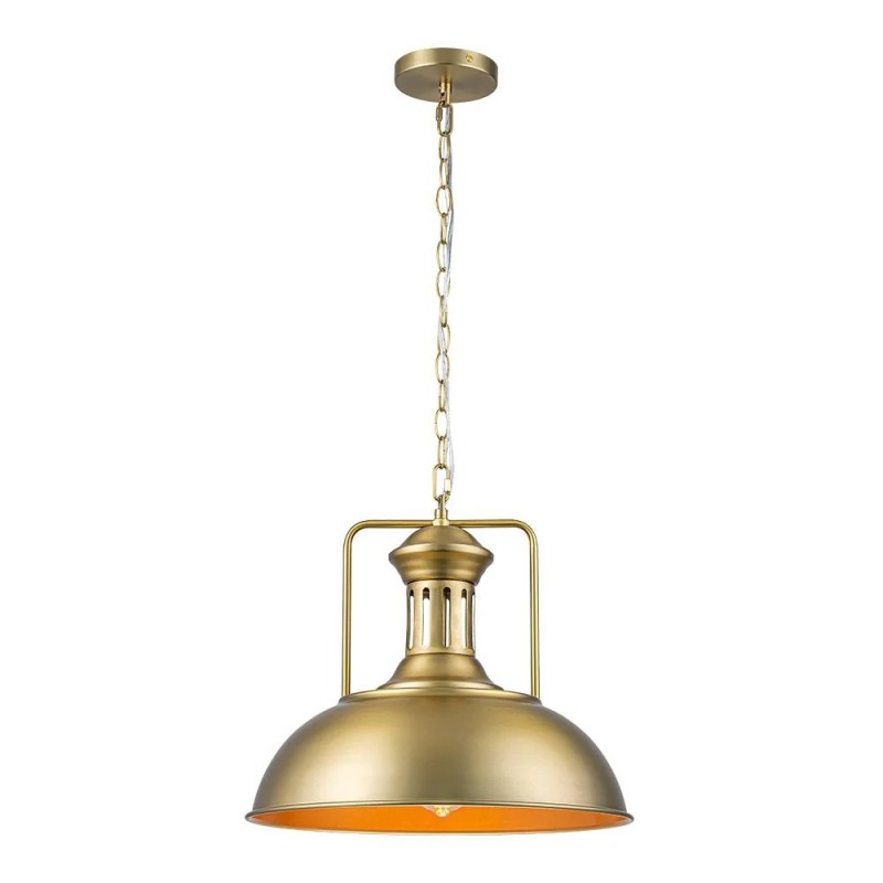 Soliviel Industrial Metal Dome Pendant Light