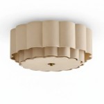 Syloria Vintage Fabric Flower Ceiling Light