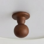 Celestis Modern Fabric Drum Ceiling Light
