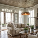 Aeloria Rustic Farmhouse Antique Brass Saucer Pendant Light