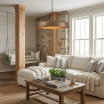Aeloria Rustic Farmhouse Antique Brass Saucer Pendant Light