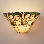 Cygnus Tiffany Stained Glass Wall Light