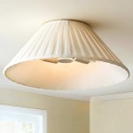Luneth Modern Fabric Double Layer Ceiling Light