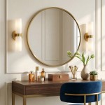 Sinclair Minimalist Glass Double Short Wall Light