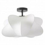 Jaxorix Wabi Sabi White Silkworm Cocoon Ceiling Light