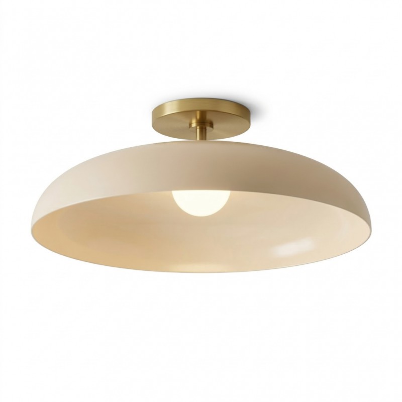 Cynthia Modern Glass Flush Mount Ceiling Light