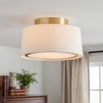 Dakota Modern Flower Shape Milk Glass Ceiling Light