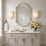 Zephyrine Decorative Antique Brass Flower Milky White Glass Wall Sconce