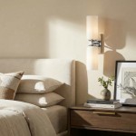 Iliana Rustic White Glass Double Tube Wall Sconce