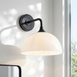 Musara Minimalist Glass Shade Wall Light