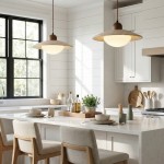 Barrett Wabi-Sabi Round Travertine Pendant Light