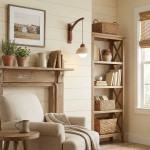 Josiah Modern Solid Wood Travertine Wall Lamp
