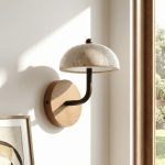 Praika Minimalist Swing Dome Wall Light