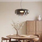 Zaire Bowl Shaped Layer Stained Glass Pendant Light