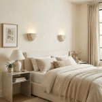 Farlan Wabi-Sabi Travertine Semi-Circular Wall Light