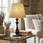 Issac Classic Linen Empire Iron Body Table Lamp