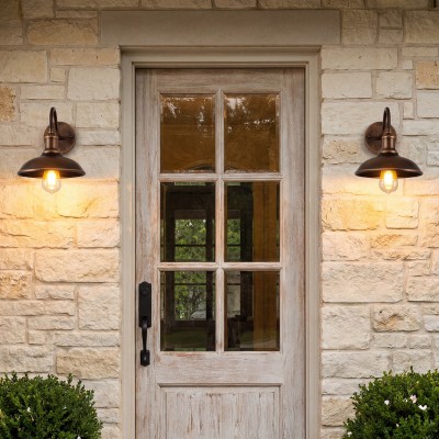 Arion Vintage Gooseneck Outdoor Wall Mounted Light
