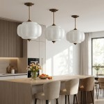 Vortan Antique Brass Green Glass Semi-Flush Mount Eloise Pendant Lamp