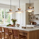 Tilda Modern Wabi-Sabi Travertine Dome Pendant Light