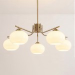 Ashlyn Modern 5/6 Light White Linen Conical Chandelier