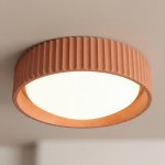 Dulcinea Farmhouse Metal Flush Mount Ceiling Light
