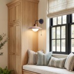 Habakkuk Farmhouse Disc Travertine Wall Sconce