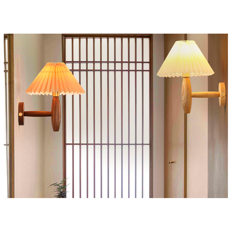 Wooden Wall Lamp
