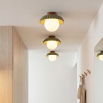 Brynley Cream Style Metal Flower Ceiling Light