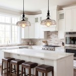 Jaime Antique Brass and Glass Flower Pendant Light