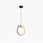 Conlan Japanese Travertine Circular Pendant Light