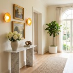 Ailish Modern Travertine Flower-Shaped Wall Lamp