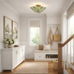Esmay Modern Wavy Glass Fazzo Flush Mount Ceiling Light