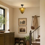 Catalina Contemporary Colored Glass Petal Fazzo Ceiling Light