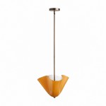 Franklin Modern Shell Glass Fazzo Pendant Light