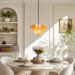 Franklin Modern Shell Glass Fazzo Pendant Light