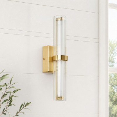 Saelin Modern LED Tube Acrylic Wall Sconce