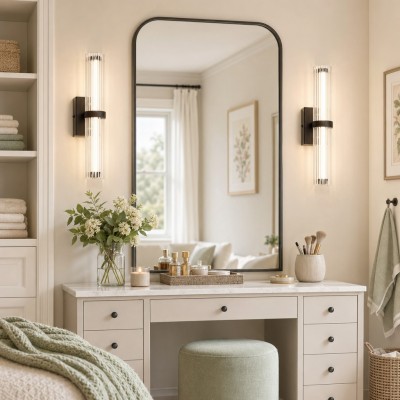 Saelin Modern LED Tube Acrylic Wall Sconce