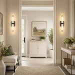 Saelin Modern LED Tube Acrylic Wall Sconce