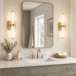 Saelin Modern LED Tube Acrylic Wall Sconce