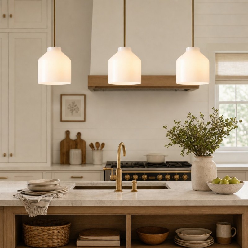 Drilon Nordic Morandi Multi-Color Cylinder Pendant Light