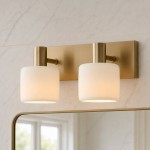 Galilea  Industrial Antique Brass Conical Wall Light