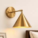 Brant Modern Hammered Glass Dome Vanity Wall Light