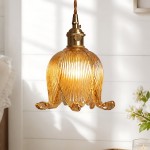 Lunaris Modern Globe Glass Pendant Light