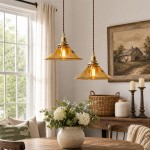 Carla Colorful Gourd Shaped Glass Shade Pendant Light