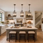 Bailee Vintage Decorative Leaf 3-Light Metal Lantern Pendant Light