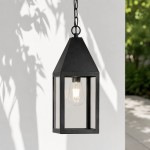 Maxwell Farmhouse Outdoor Patio Porch Small Pendant Light