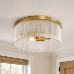 Ozita Retro Milk Glass Semi Flush Mount Eloise Ceiling Light