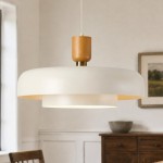 Aurelia Minimalist Plaster Cone Pendant Light