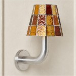 Verai Modern Industrial Cream Metal Dome Wall Sconce